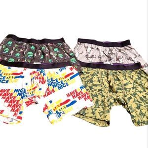 New Meundies Boxer Underwear sz M 4 pack retail $80